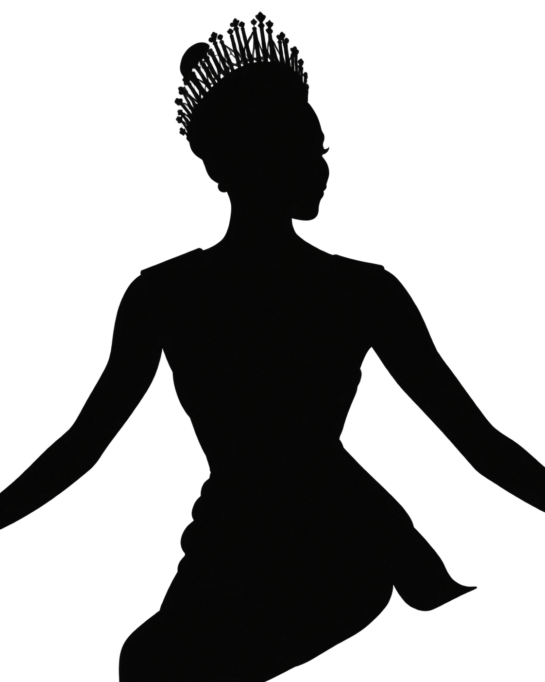 Silhouette de la future candidate 11