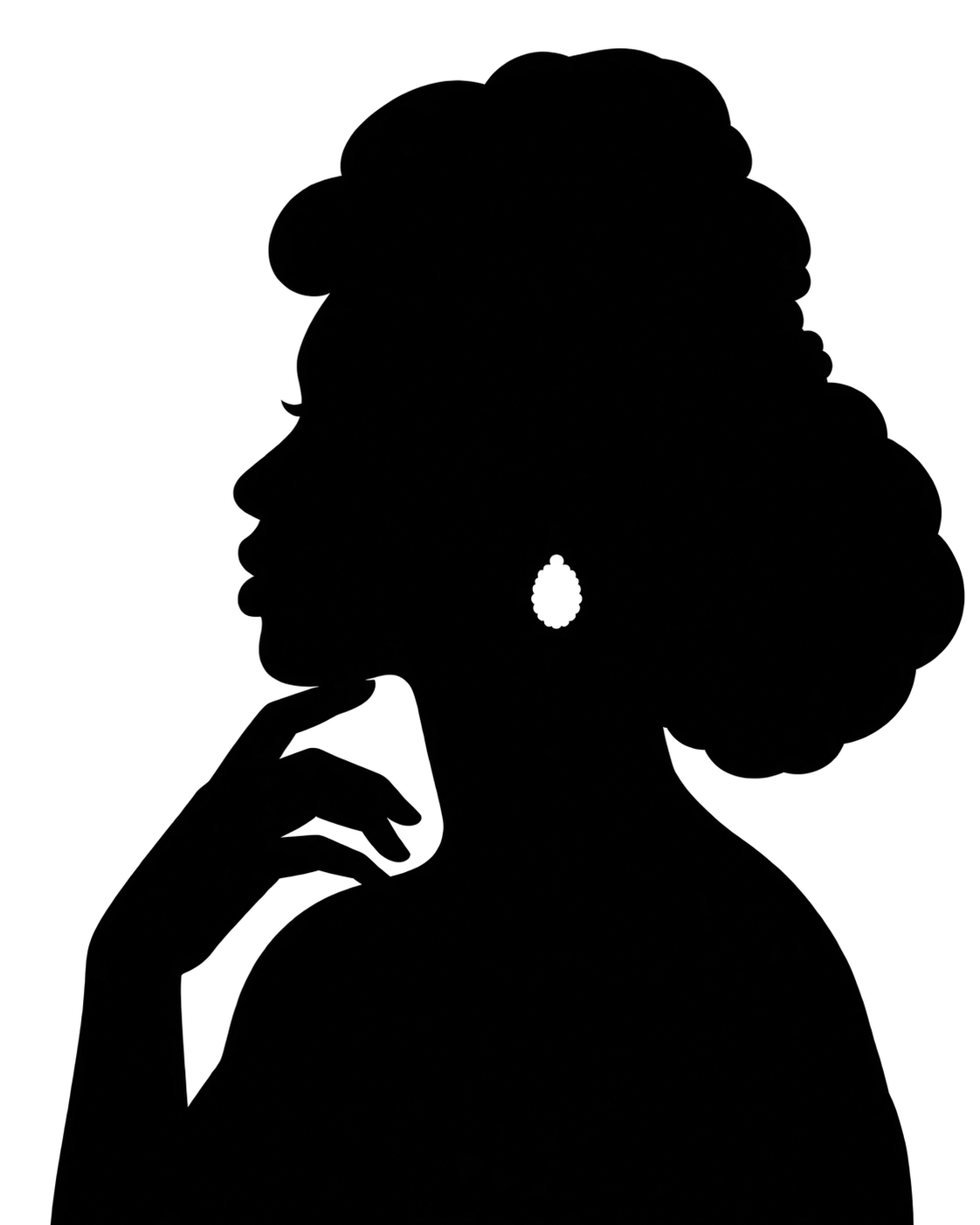 Silhouette de la future candidate 12