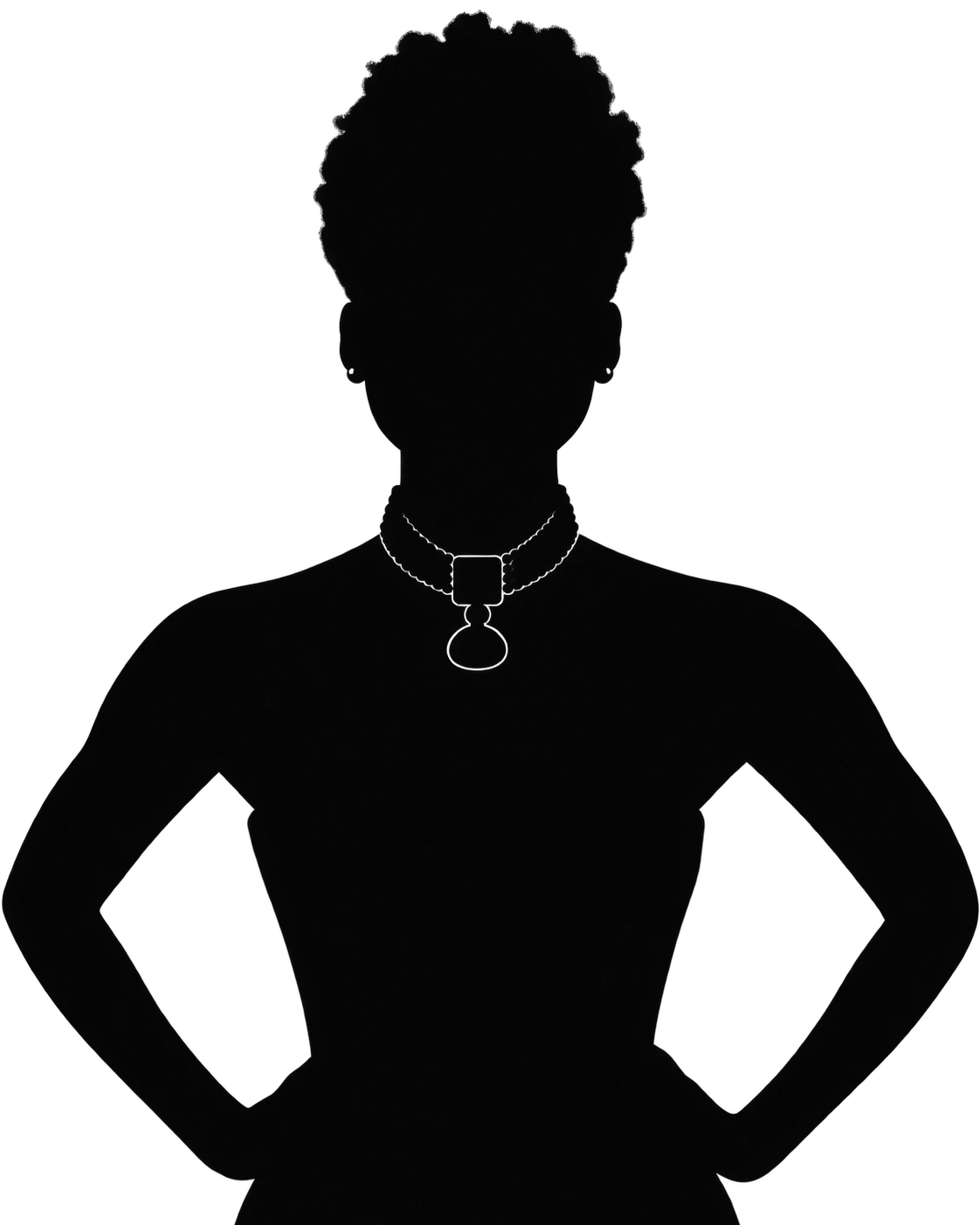 Silhouette de la future candidate 3