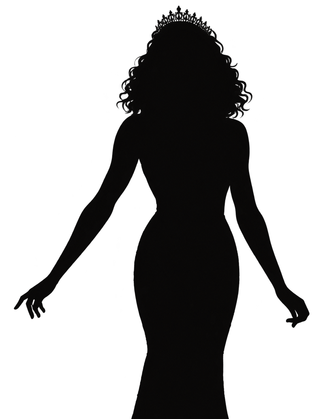 Silhouette de la future candidate 6